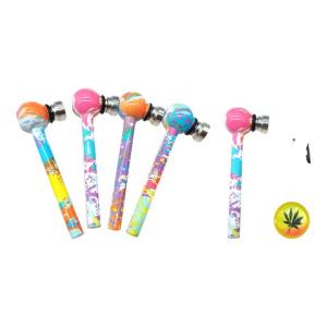 Glaspipa 11,5cm + 2-d Grinder & Screens 12-p *