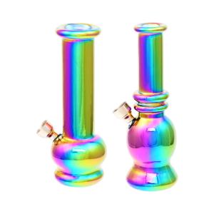 Glasbong 15cm Rainbow metallic 12-p