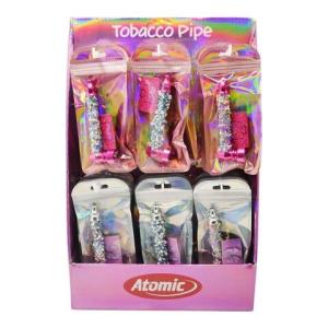 Metallpipa kit 10cm Glitter 24-p