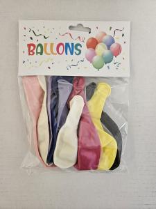 Ballonger Mixade Färger 10-p