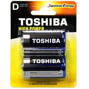 Batteri Toshiba Alkaline "D" 2-pack 10-p