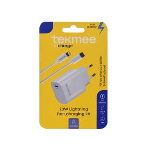 Tekmee 20W Lightning Fast Charge Kit