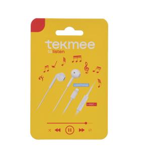 Tekmee Earphones + Mic Lightning 