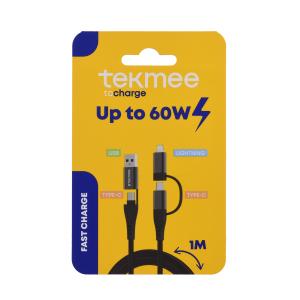 Tekmee Kabel All-in-one 1m 60W