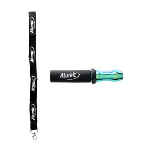 Glasmunstycke med band (för vattenpipa)