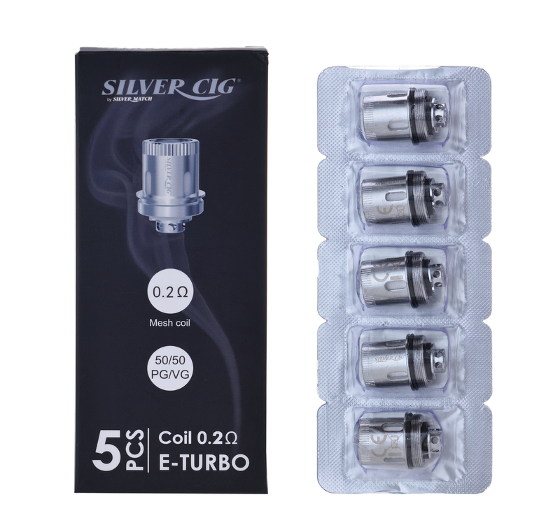 Silver Cig E-Turbo Coil 5-p