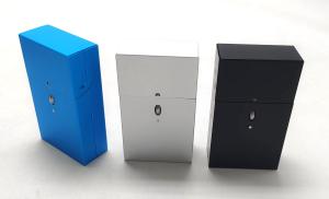 Etui Lång Metall "Aluminium" 12-p