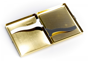 Etui Kort Metall (20) "Gold&Silver" 12-p