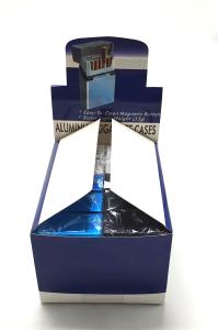 Etui Kort Metall "Aluminium" 10-p