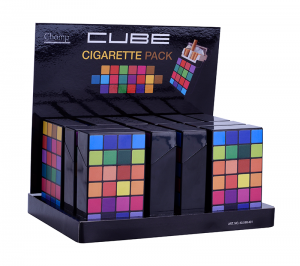 Etui Kort Plast "Cubes" 12-p