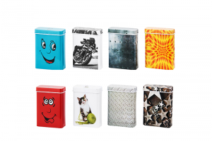 Etui Kort Metall "Tin Box Designs" 16-p
