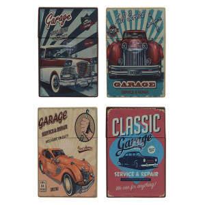 Etui Kort Plast "Classic Cars" 12-p