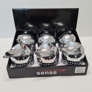 Askfat Sväng Metall Elvis 9cm 6-p