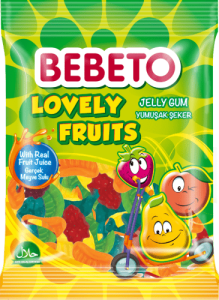 Bebeto Lovely Fruits 80g 12-p *