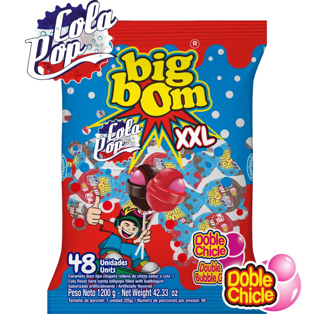 Big Bom XXL Cola Pop 48-p