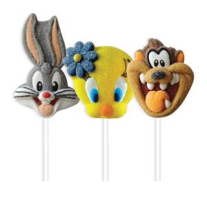 Looney Tunes Marshmallow Lollipop 12-p