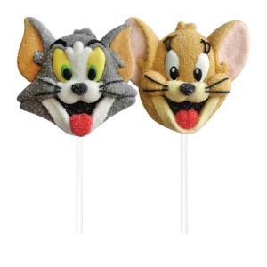 Tom & Jerry Marshmallow Lollipop 12-p