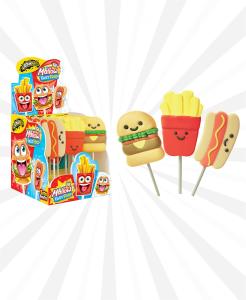 JohnyBee Fast Food Marshmallow 35g 18-p