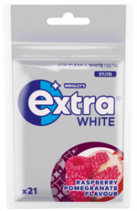 Extra White "Raspberry Pomegranate" 30-p