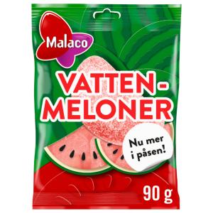 Malaco Vattenmeloner 90g 28-p