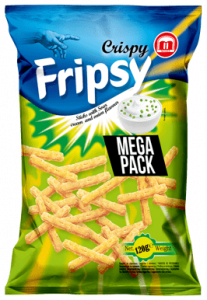 Fripsy Sticks Sourcream & Onion 120g x 12-p