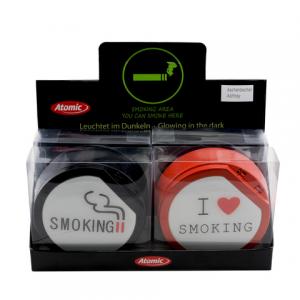 Askfat Lid 13cm "Glow" 6-p