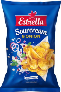 Estrella Sourcream & Onion Chips 175g 21-p