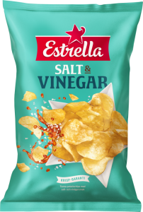 Estrella Salt & Vinegar Chips 175g 21-p