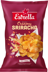 Estrella Creamy Sriracha Chips 175g 21-p