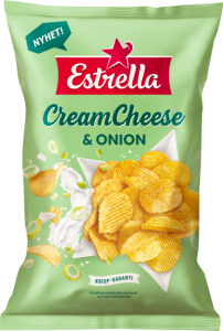 Estrella Cream Cheese & Onion Chips 175g 21-p