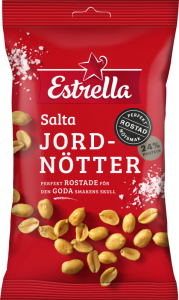 Estrella Salta Jordnötter 160g 28-p