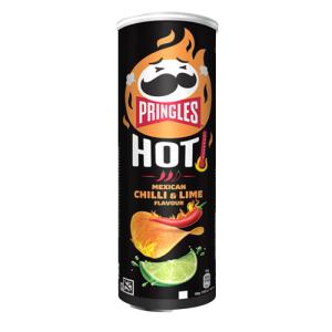 Pringles Hot Mexican chilli & Lime 160g 19-p
