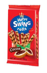 Happy Swing Rolls Cocoa 150g 16-p