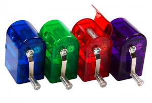 Tobakskvarn Plast/Metall Coney 4-p