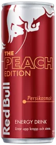 Red Bull Peach Edition Persikosmak 25cl 24-p