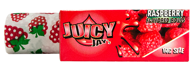 Juicy Jay Rolls Rasberry 24-p *