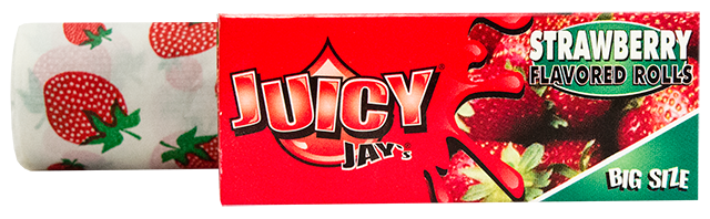 Juicy Jay Rolls Strawberry 24-p *