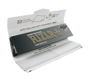 Rizla KS +tips "Super Thin Silver" 24-p