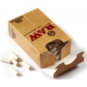 Filter Raw Slim Natural Cotton 120st 10-p
