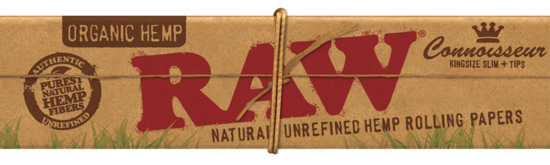 Raw KS +Tips Organic Hemp Connoisseur 24-p