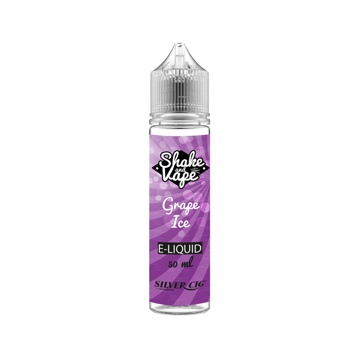 SilverCig Shake&Vape "Grape ICE" 3-p