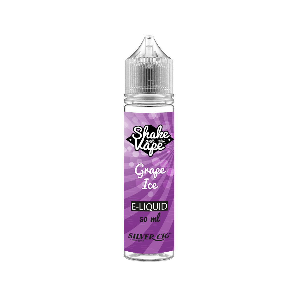 SilverCig Shake&Vape "Grape ICE" 3-p *