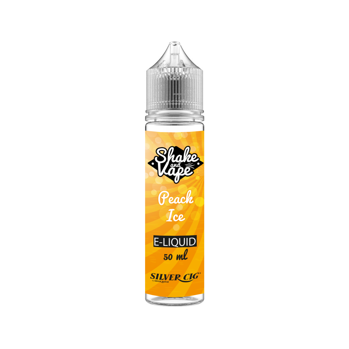 SilverCig Shake&Vape "Peach ICE" 3-p *