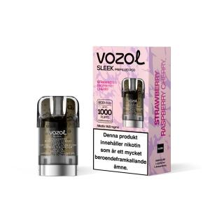 Vozol Strawberry Raspberry Cherry Pod 10-p
