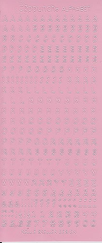 NS - Alfabets stickers rosa