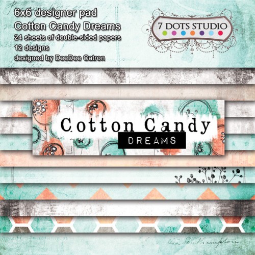 7 DS - Cotton Candy Dreams, paperpads 6" x 6"