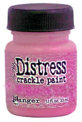 R - Distress Crack worn lipstickle Paint