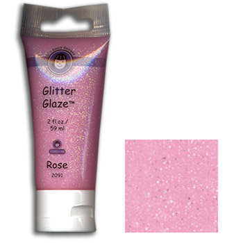 LD - Glitter Glaze rose