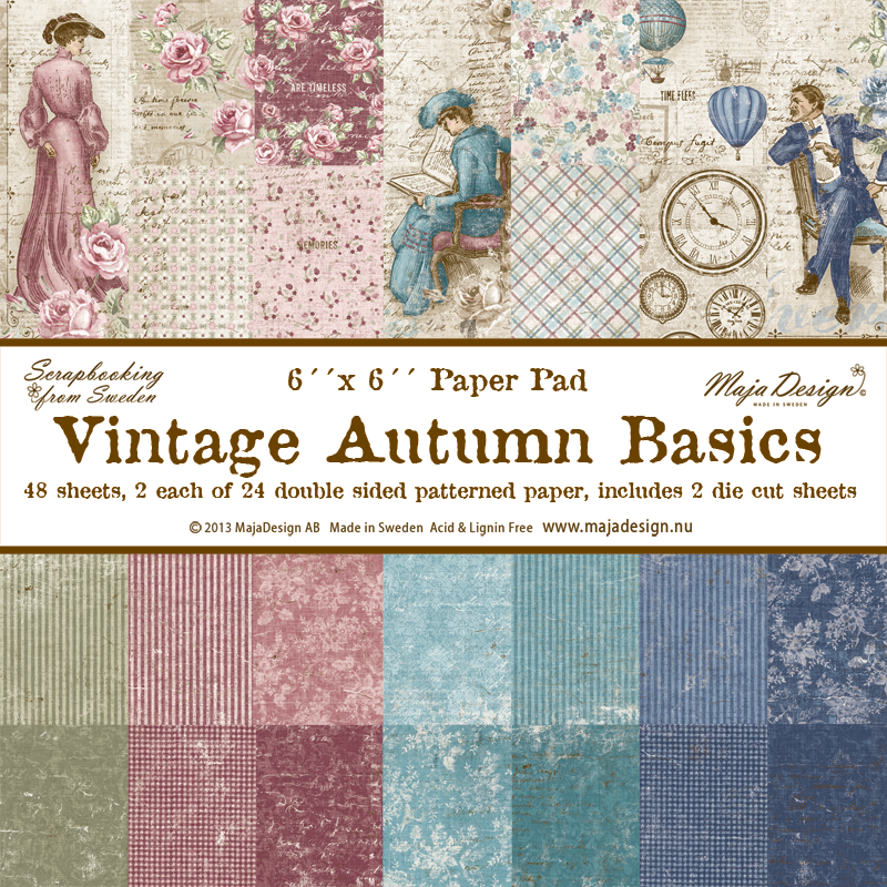 MD - Vintage Autumn Basics - Paper Pad
