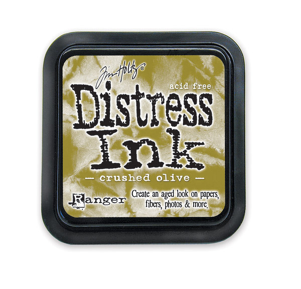 R - Distress Ink Pad - Crushed Olive